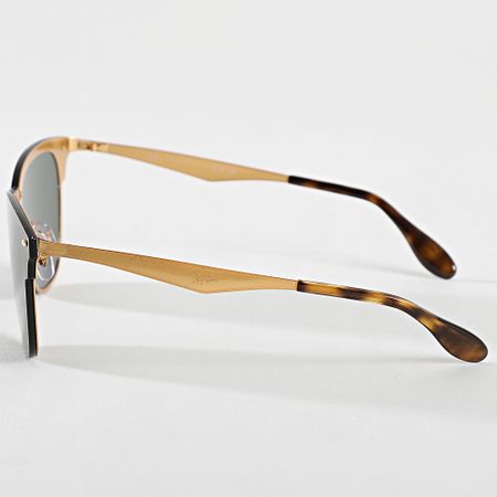 Ray-Ban - Gafas de sol Blaze Clubmaster RB3576N Oro Verde