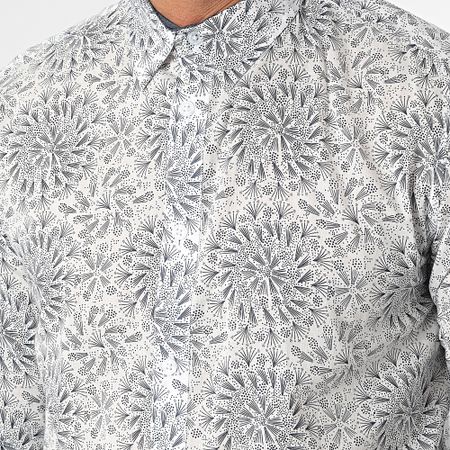 Deeluxe - Willard 03T4600M Blanco Azul Camisa Manga Larga
