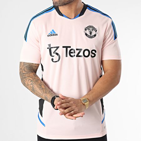 Adidas Performance - Manchester United Camiseta HT4285 Salmón Rosa