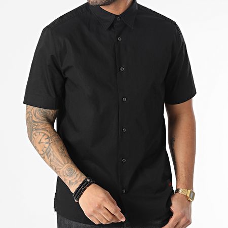 HUGO - Ebor Camisa Manga Corta 50475668 Negro