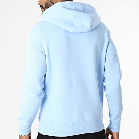 Tommy Hilfiger - Tommy Logo Sudadera con capucha 1599 Azul claro