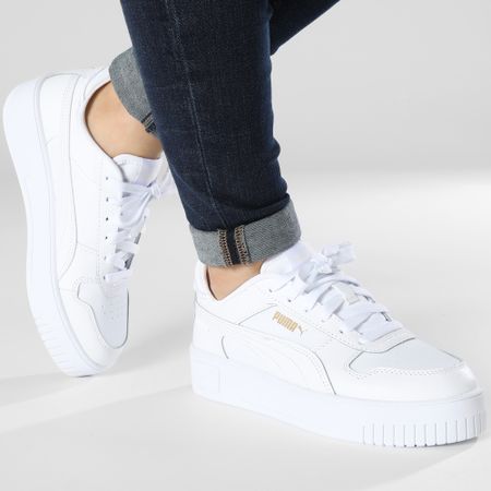 Puma - Carina Street Zapatillas Mujer 389390 Puma Blanco Puma Dorado