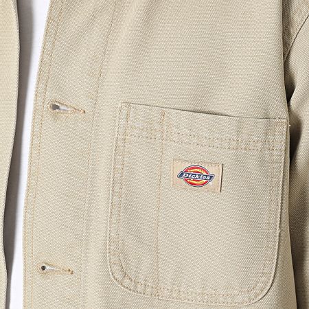 Dickies - Chaqueta de lona de pato A4XMJ Beige
