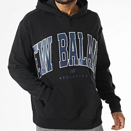 New Balance - UT31550 Sudadera con capucha Negra