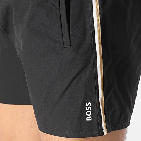 BOSS - Bañador Iconic Banded 50491594 Negro