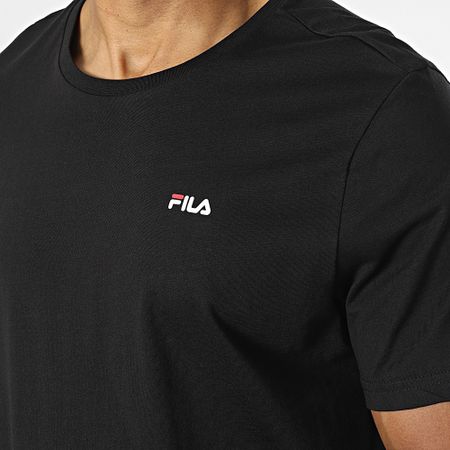 Fila - Lote de 2 camisetas Brod FAM0083 Negro