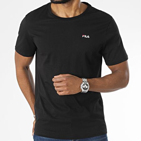 Fila - Lote de 2 camisetas Brod FAM0083 Negro