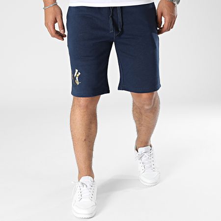 Champion - Pantalón Corto 218922 New York Yankees Azul Marino