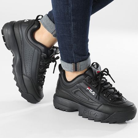 Fila - Disruptor Low Zapatillas Mujer 1010302 Negro Negro