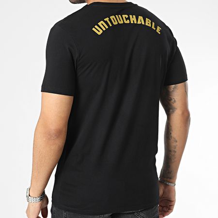 Mac Tyer Untouchable - Camiseta Skull Negro Oro