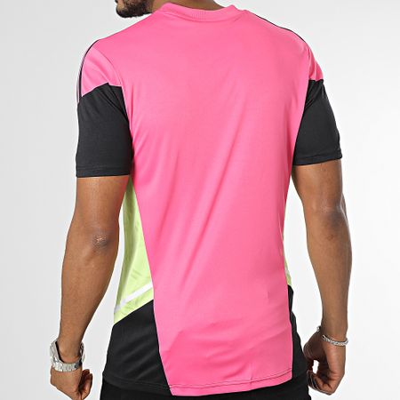 Adidas Performance - Camiseta de fútbol a rayas de la Juventus HS7551 Rosa