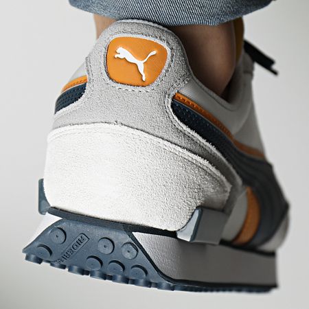 Puma - Zapatillas Future Rider Double 380639 Puma Blanco Gris Pluma