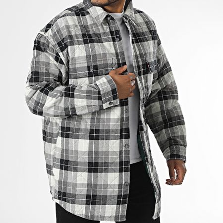 Levi's - A0682 Chaqueta a cuadros gris