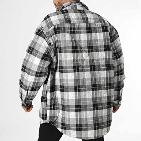 Levi's - A0682 Chaqueta a cuadros gris