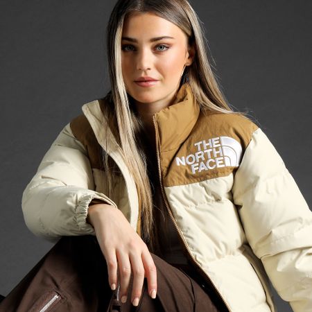 The North Face - Abrigo Nuptse 92 Mujer Low Fi Hi Tek A82RO Beige