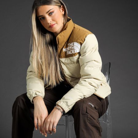 The North Face - Abrigo Nuptse 92 Mujer Low Fi Hi Tek A82RO Beige
