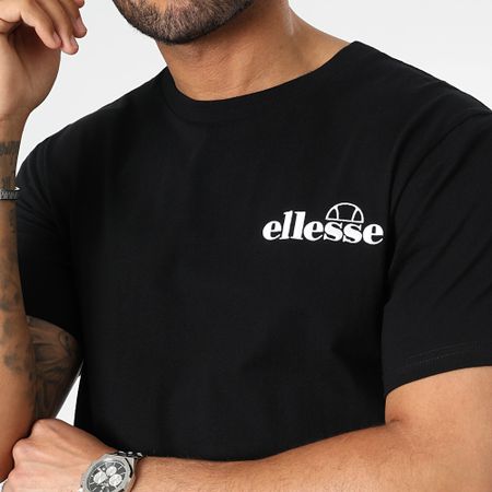 Ellesse - Lote de 2 camisetas Bourne 2 SLB19568 Negro Blanco