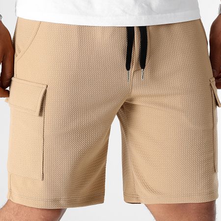 LBO - Bermuda Cargo Texturizada 0181 Beige