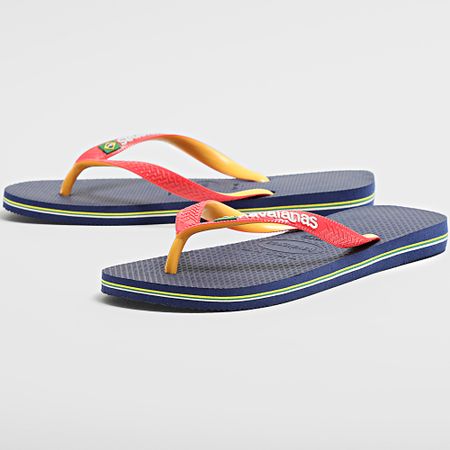 Havaianas - Chanclas Brasil Mix Azul Marino