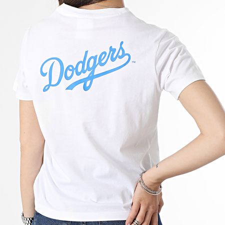 Champion - Camiseta Mujer 116469 Los Angeles Dodgers Blanco