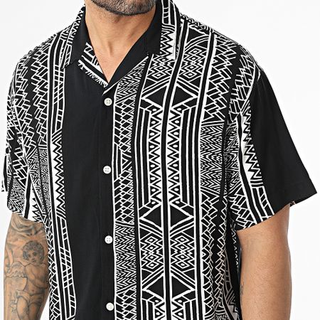 Jack And Jones - Camisa de manga corta Gavi Negra