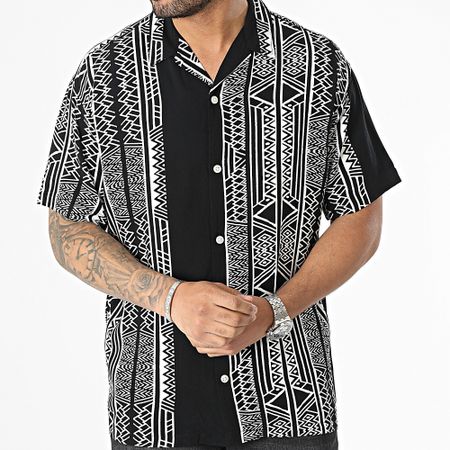 Jack And Jones - Camisa de manga corta Gavi Negra