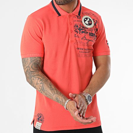 Geographical Norway - Polo de manga corta naranja