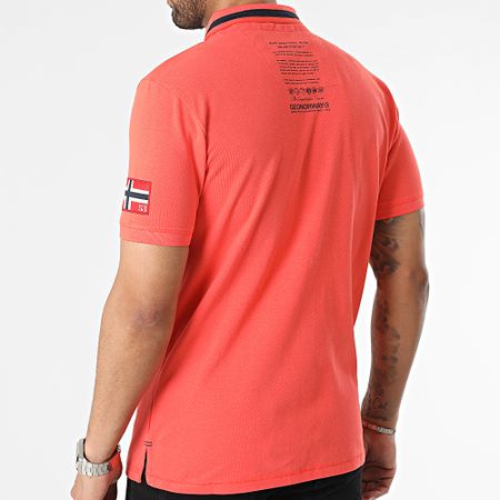 Geographical Norway - Polo de manga corta naranja