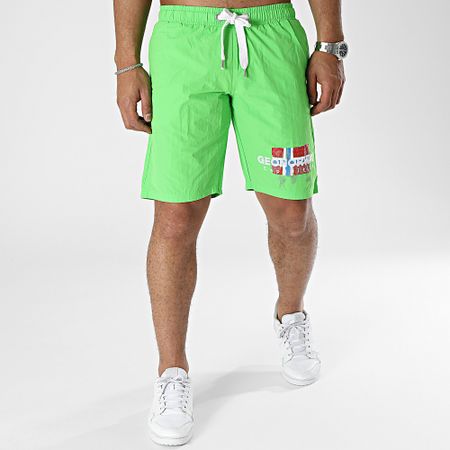 Geographical Norway - Shorts de baño verdes