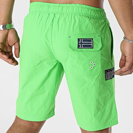 Geographical Norway - Shorts de baño verdes