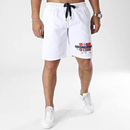 Geographical Norway - Shorts de baño blancos