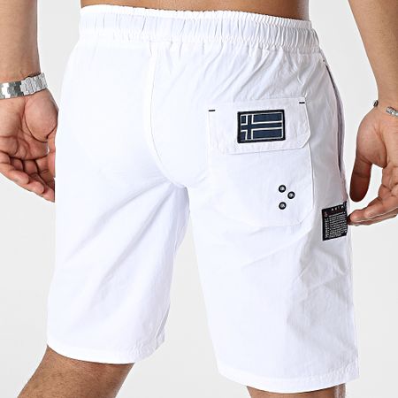 Geographical Norway - Shorts de baño blancos