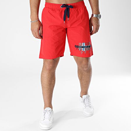 Geographical Norway - Shorts de baño rojos