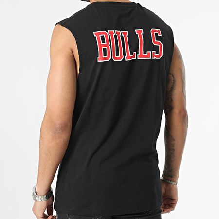 New Era - Camiseta sin mangas Chicago Bulls Team Logo NBA 60357039 Negro