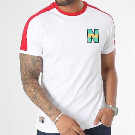 Okawa Sport - Newteam 2 Blanco Camiseta a rayas rojas