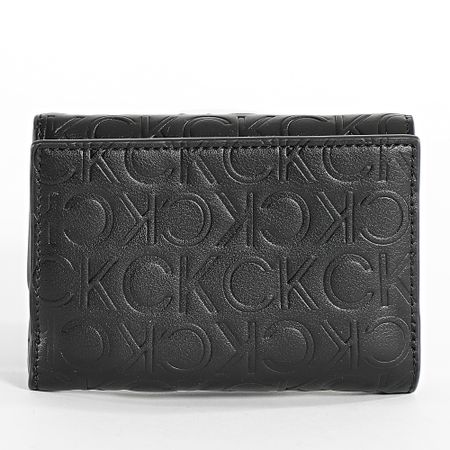 Calvin Klein - Cartera de mujer CK Must Trifold 0951 Negro
