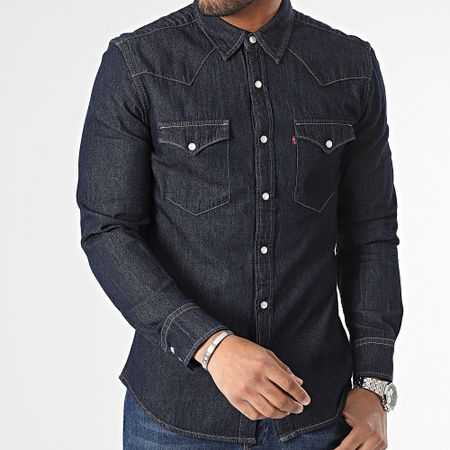 Levi's - Camisa vaquera de manga larga 86621 Azul crudo