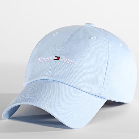 Tommy Jeans - Gorra deportiva de mujer 4988 Azul cielo