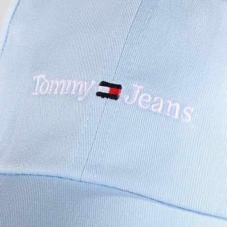 Tommy Jeans - Gorra deportiva de mujer 4988 Azul cielo