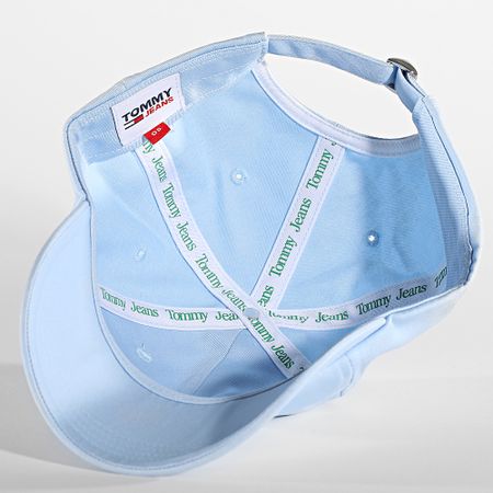 Tommy Jeans - Gorra deportiva de mujer 4988 Azul cielo