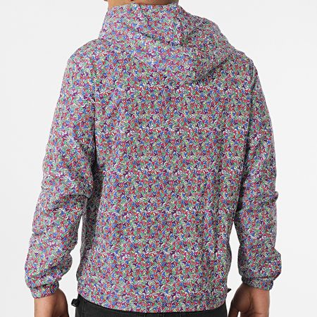 Y et W - Uzy Chaqueta con capucha y cremallera Negro Blanco Reversible