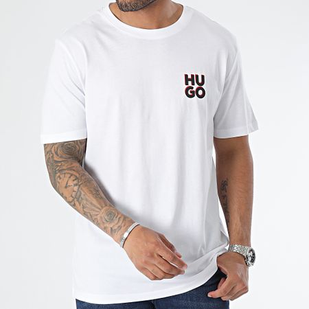 HUGO - Juego de 2 camisetas Dimento 50492550 Negro Blanco