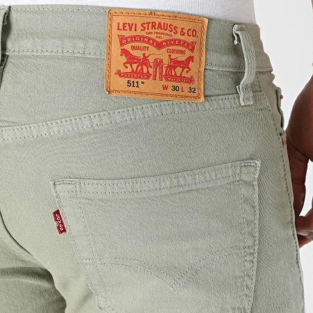 Levi's - Vaqueros Slim 511™ Verde caqui claro