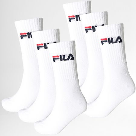 Fila - Pack De 6 Pares De Calcetines F9505 Blancos