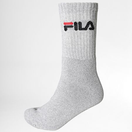 Fila - Pack De 6 Pares De Calcetines F9505 Blanco Gris Heather Negro