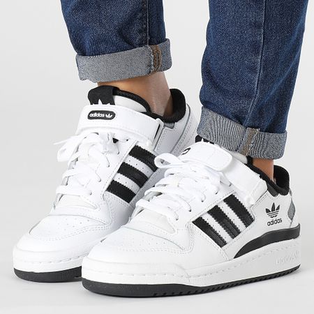 Adidas Originals - Forum Low Zapatillas Mujer IF2649 Cloud Blanco Core Negro