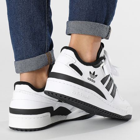Adidas Originals - Forum Low Zapatillas Mujer IF2649 Cloud Blanco Core Negro