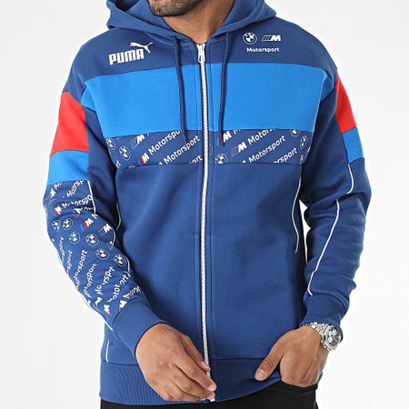 Puma - BMW M Motorsport SDS Sudadera con capucha y cremallera 621866 Azul Marino