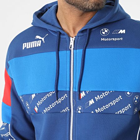 Puma - BMW M Motorsport SDS Sudadera con capucha y cremallera 621866 Azul Marino