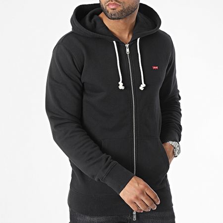 Levi's - Sudadera con capucha y cremallera 34584 Negro